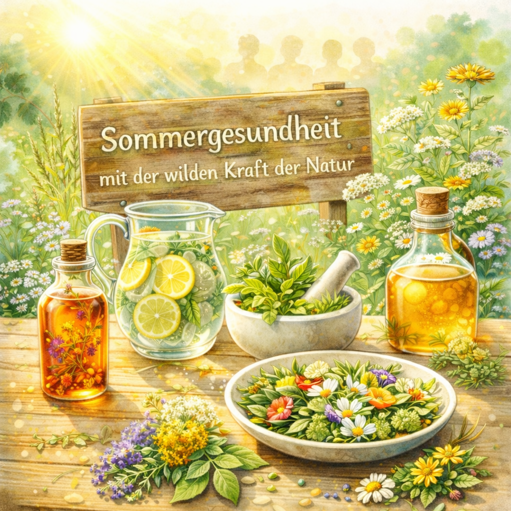 Sommergesundheit mit der wilden Kraft der Natur